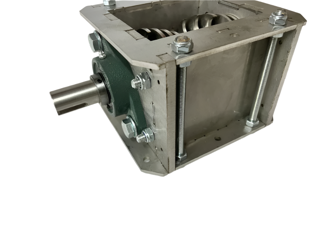 14 X 5MM BLADE SHREDDER - 3 ROTATION SHEAR BLADES - 6MM MESH 100% stainless steel Version 3.3 Shredder box