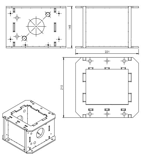 14 BASIC SHREDDER - 5MM 3 ROTATION SHEAR BLADES