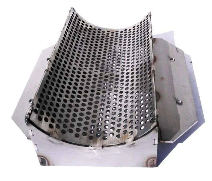 SHREDDER FULLY BUILT - 21 x 5MM 3 BLADE ROTATING SHEAR CUTS PLUS 6MM SIEVE