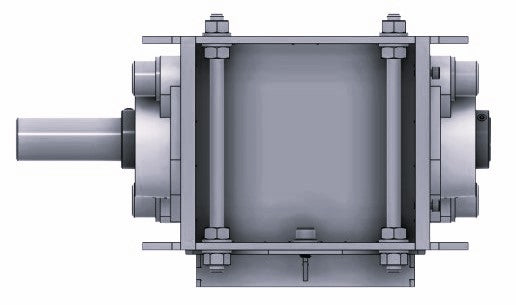 BASIC EXTRUDER/CRUSHER/SHREDDER - 10MM 3 BLADE ROTATION SHEAR