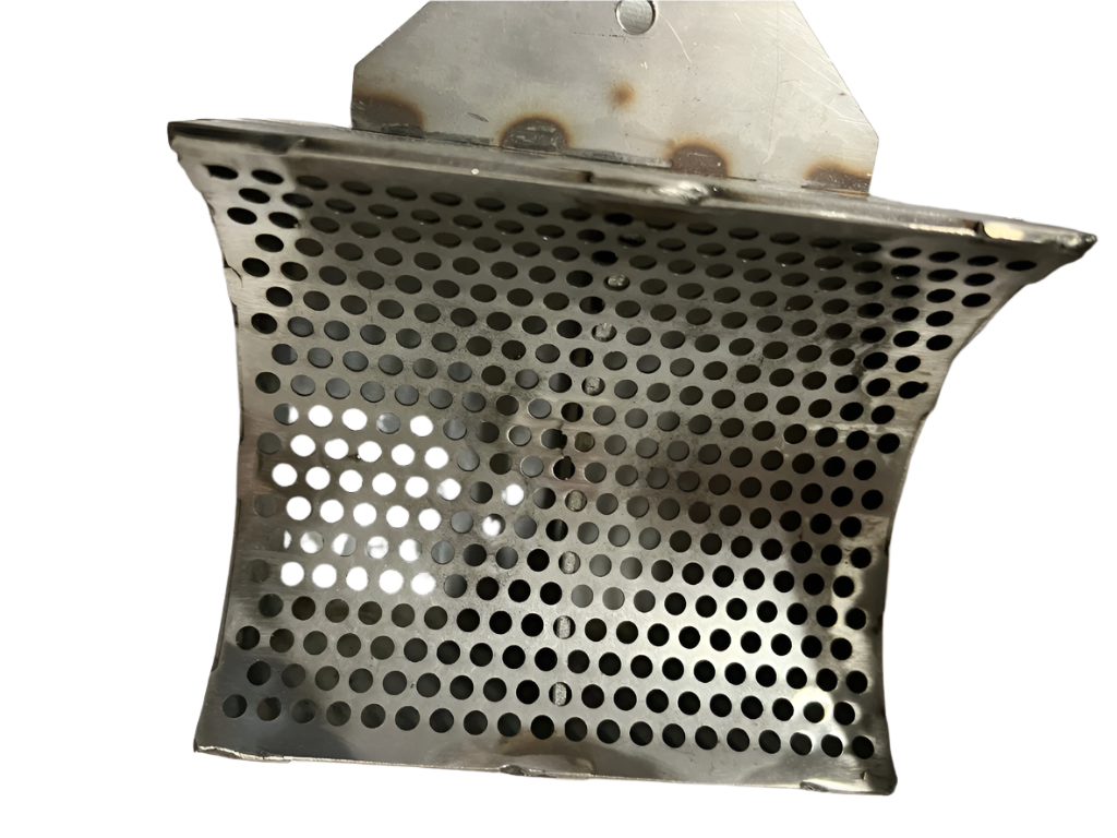 14 X 5MM BLADE  SHREDDER - 3 ROTATION SHEAR BLADES - 6MM MESH 100% stainless steel Version 3.3 Shredder box